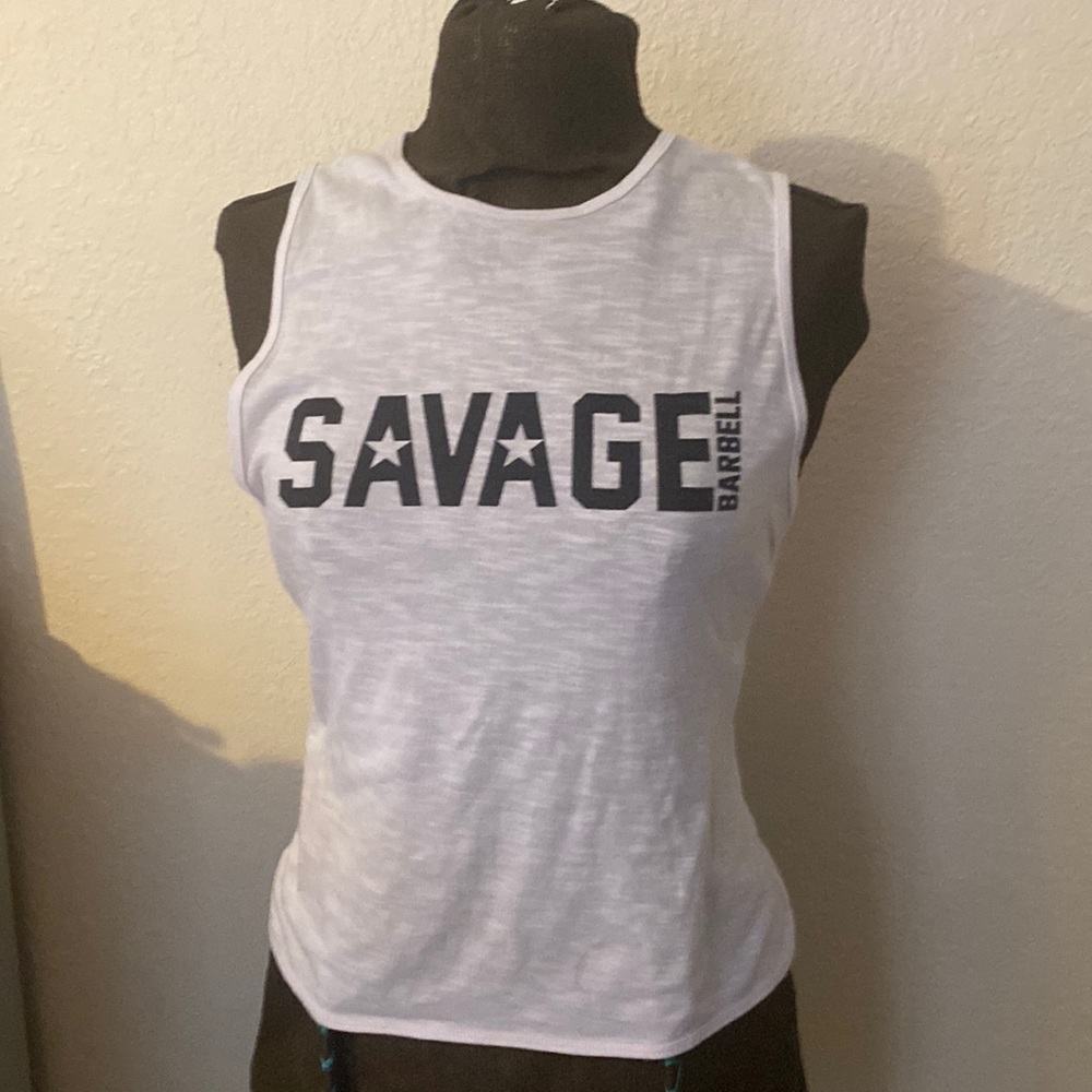 Savage barbell top